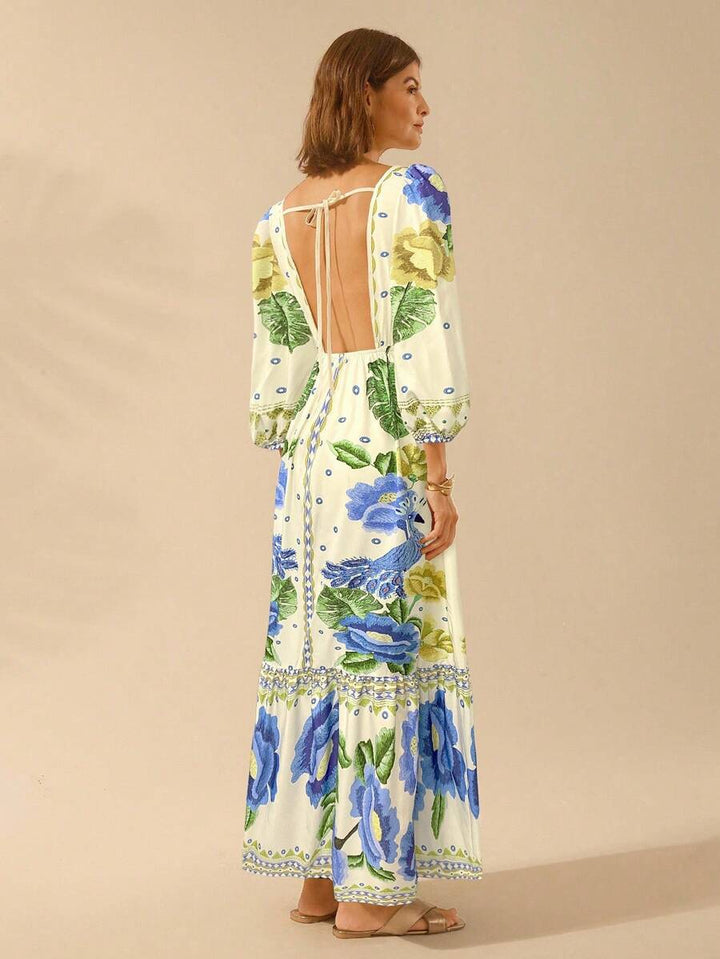 Lillian™ | Floral Holiday Dress