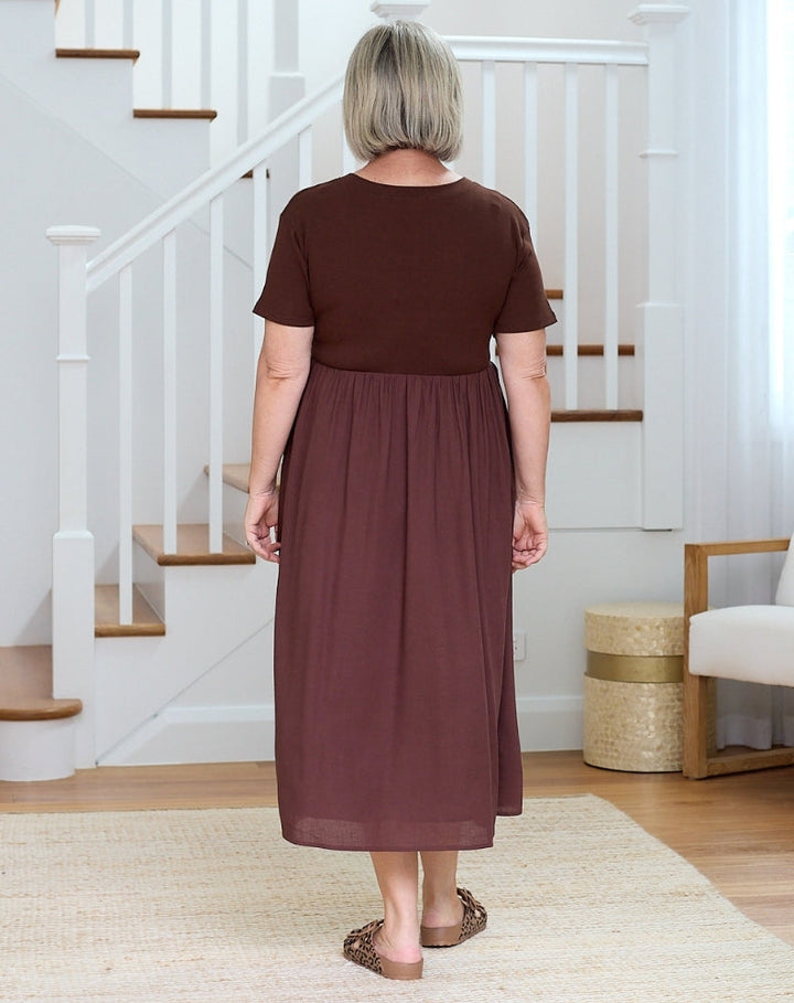Ricki Dress - Chocolate