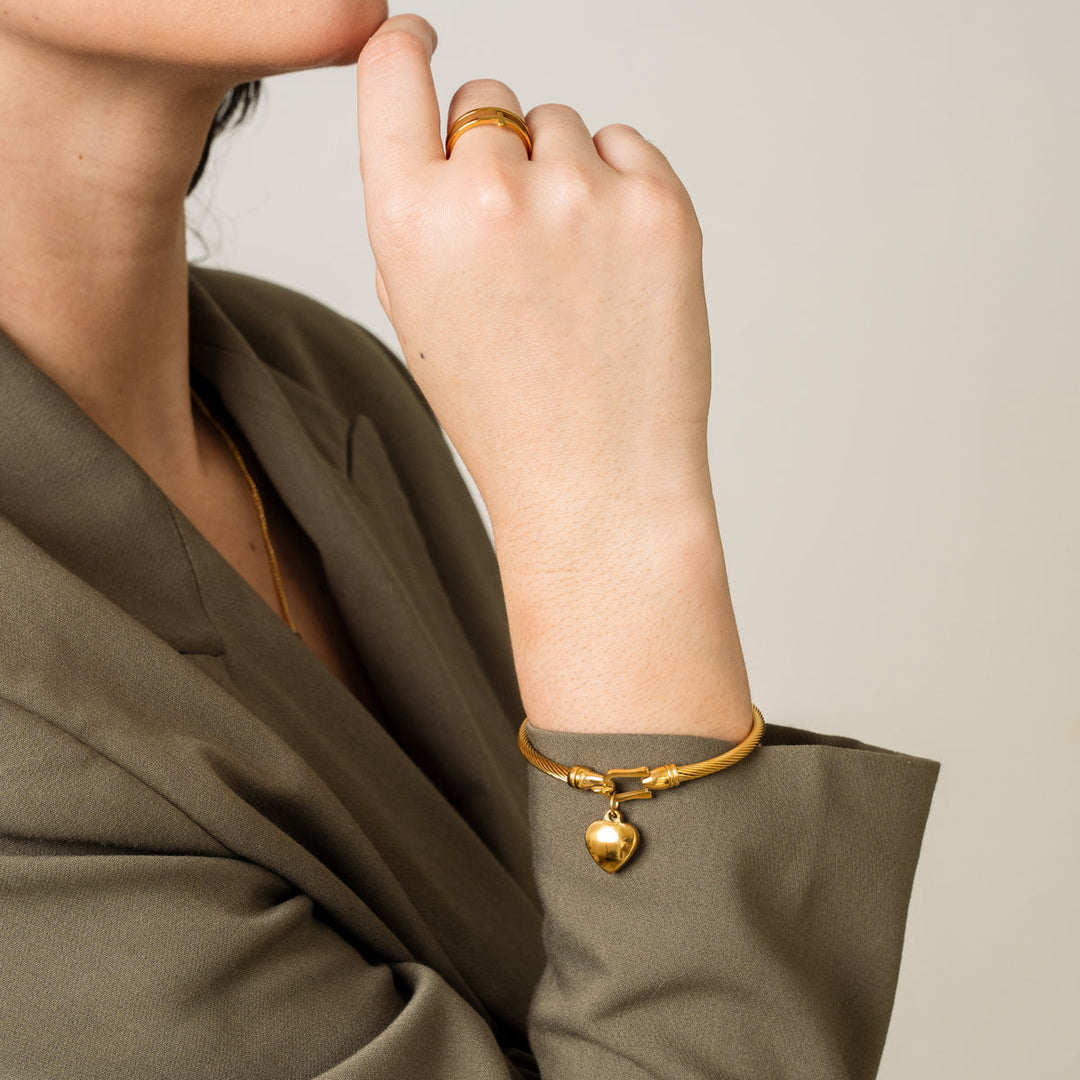 Heart-Shaped Bracelet